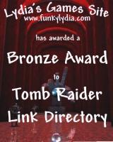 Lydia's Games Site Bronze Award